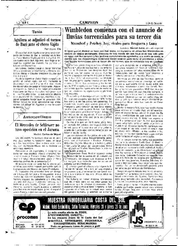 ABC MADRID 26-06-1989 página 110