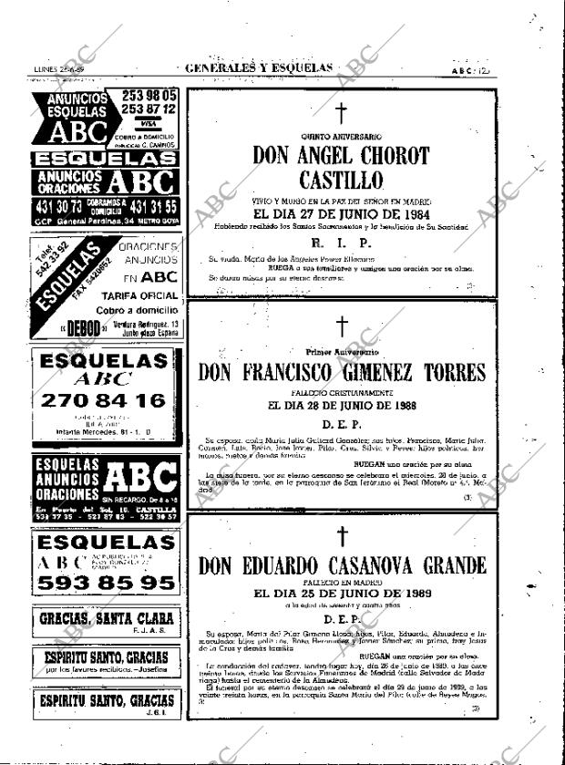 ABC MADRID 26-06-1989 página 125