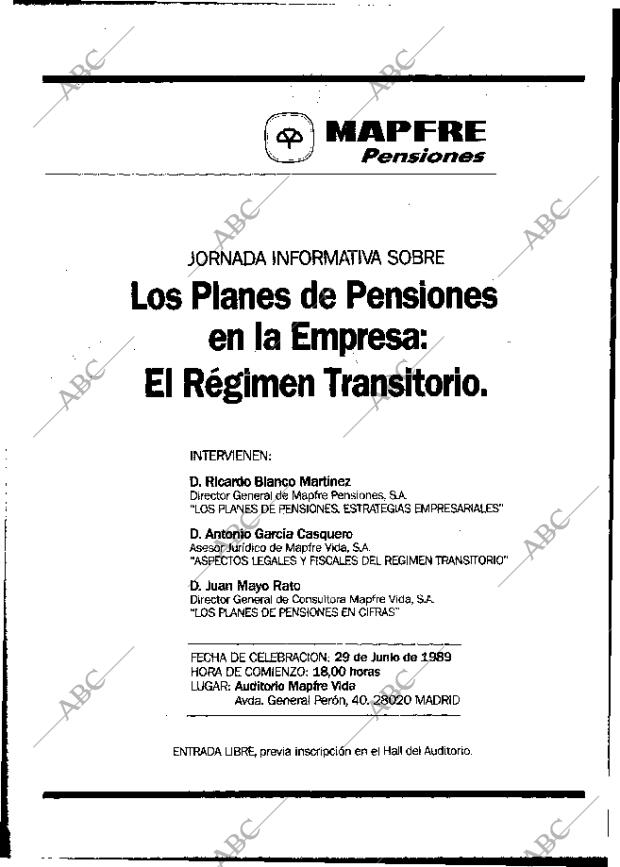 ABC MADRID 26-06-1989 página 28