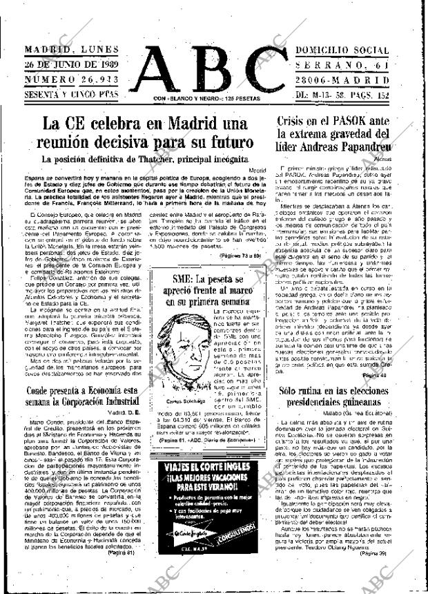 ABC MADRID 26-06-1989 página 29