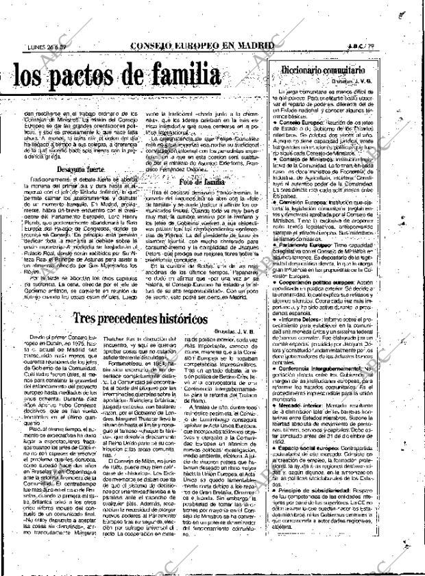 ABC MADRID 26-06-1989 página 79