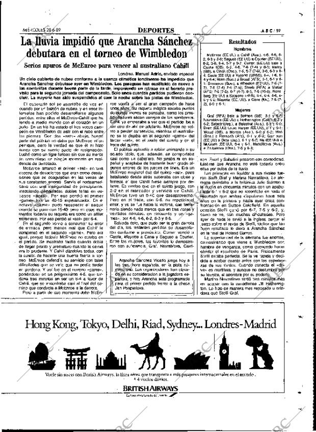 ABC MADRID 28-06-1989 página 89