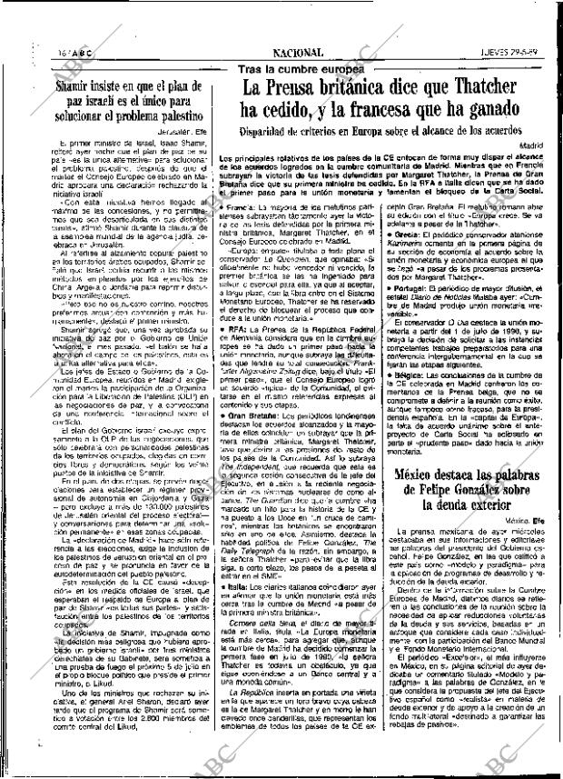 ABC SEVILLA 29-06-1989 página 16