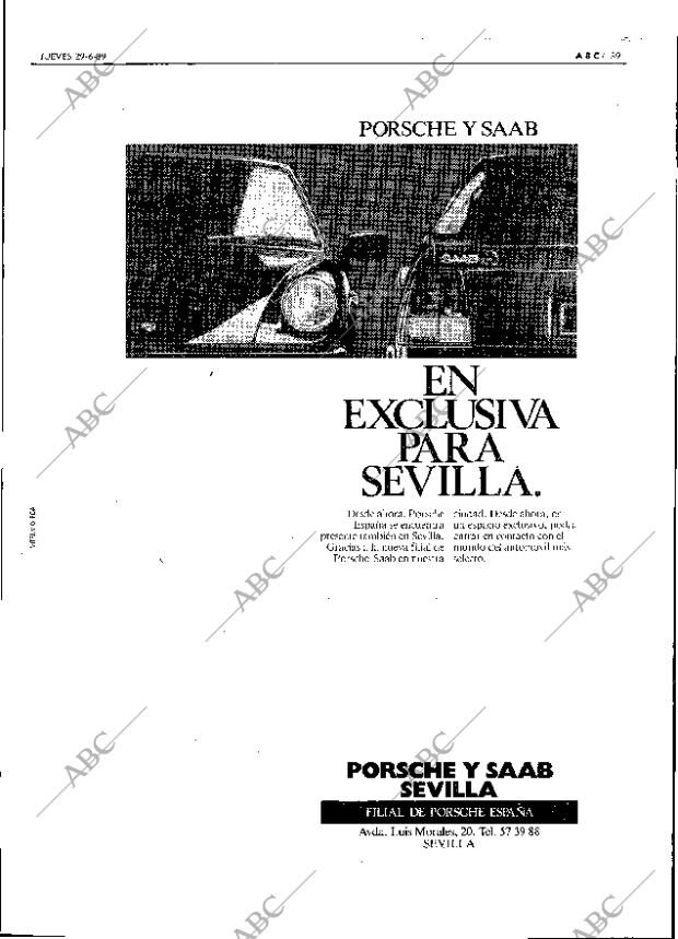 ABC SEVILLA 29-06-1989 página 39