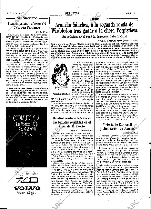 ABC SEVILLA 29-06-1989 página 81