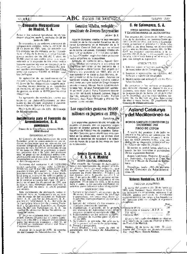 ABC MADRID 01-07-1989 página 42