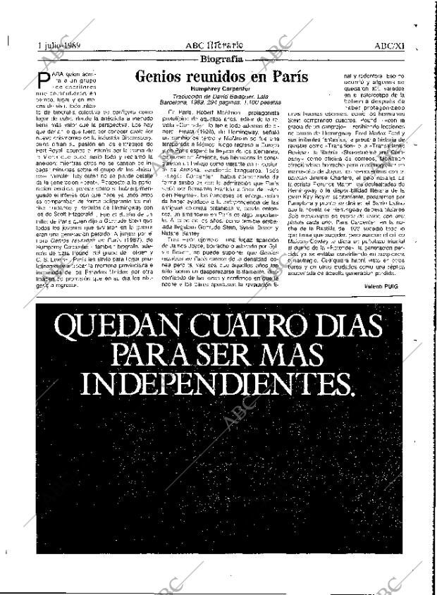 ABC MADRID 01-07-1989 página 63