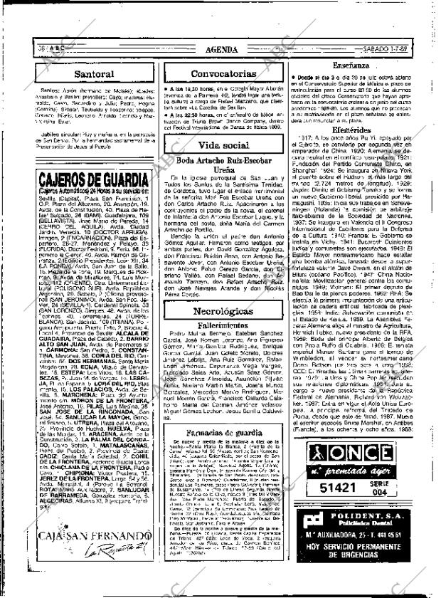 ABC SEVILLA 01-07-1989 página 38