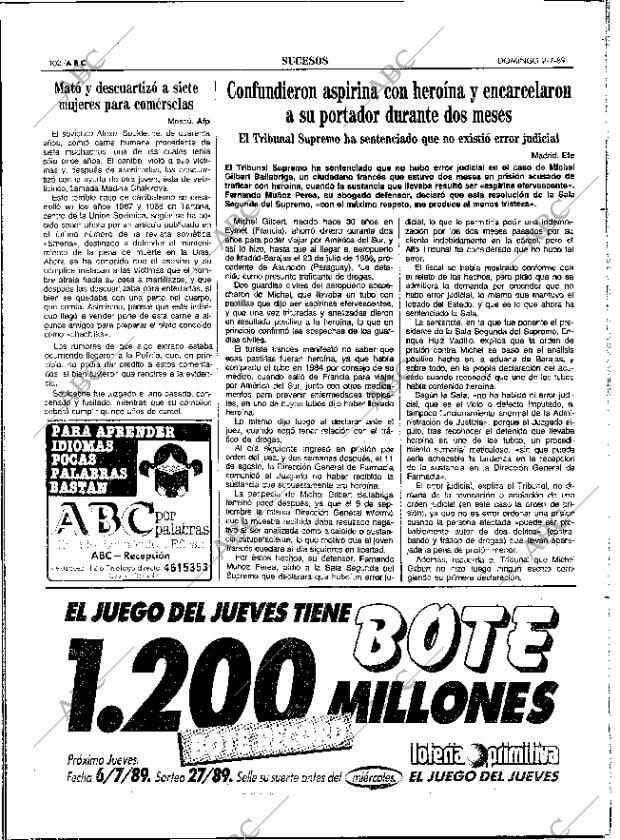 ABC SEVILLA 02-07-1989 página 102