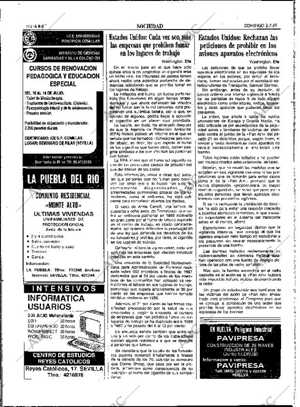ABC SEVILLA 02-07-1989 página 112