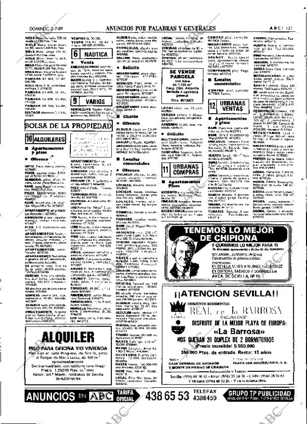 ABC SEVILLA 02-07-1989 página 123