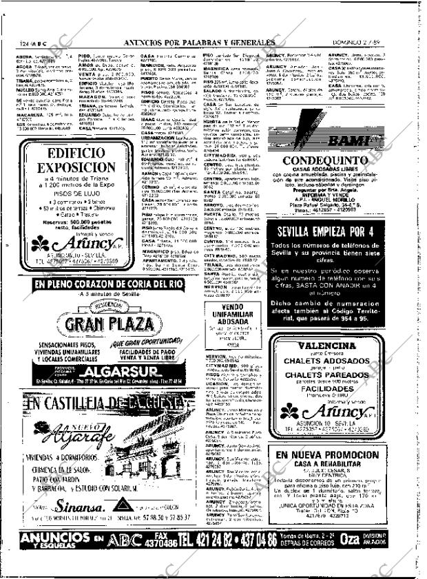 ABC SEVILLA 02-07-1989 página 124