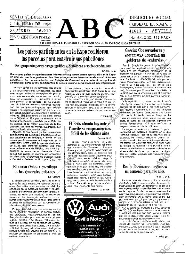 ABC SEVILLA 02-07-1989 página 25