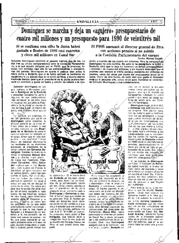 ABC SEVILLA 02-07-1989 página 45