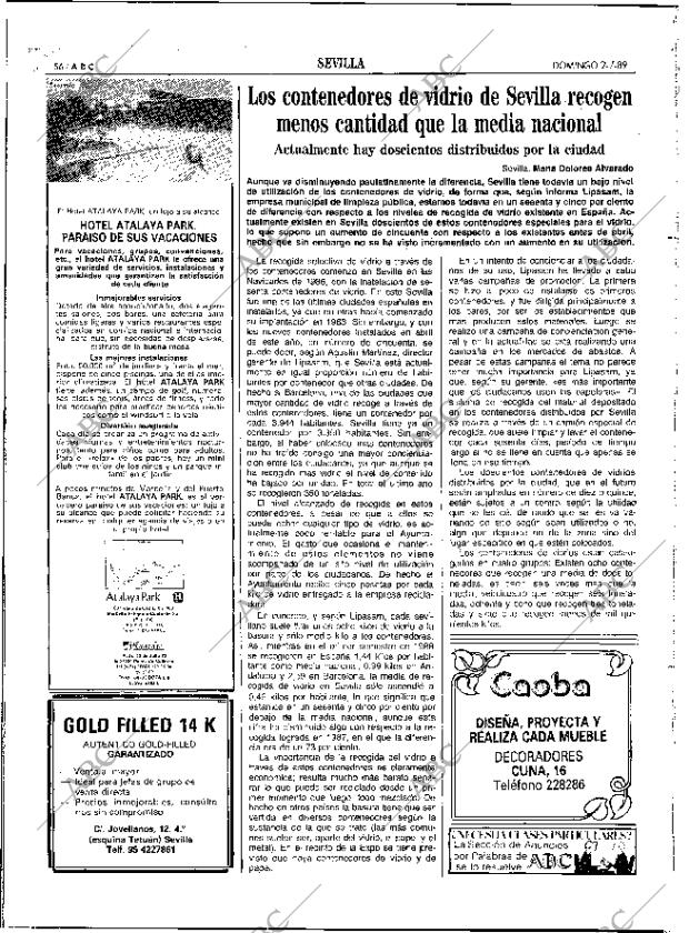 ABC SEVILLA 02-07-1989 página 56
