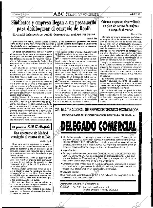 ABC SEVILLA 02-07-1989 página 95