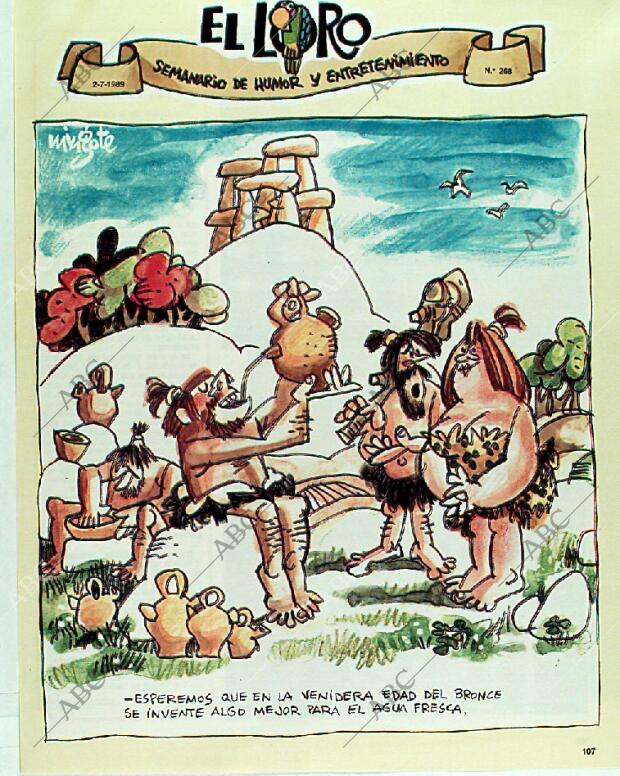 BLANCO Y NEGRO MADRID 02-07-1989 página 107