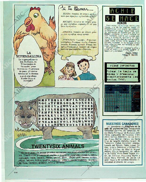 BLANCO Y NEGRO MADRID 02-07-1989 página 114