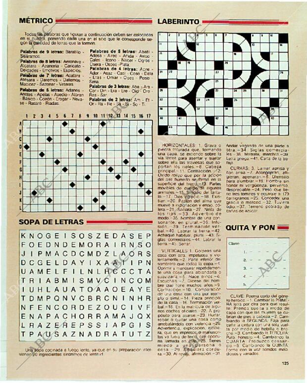 BLANCO Y NEGRO MADRID 02-07-1989 página 125