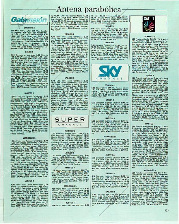 BLANCO Y NEGRO MADRID 02-07-1989 página 133