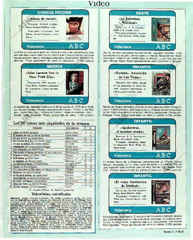 BLANCO Y NEGRO MADRID 02-07-1989 página 141