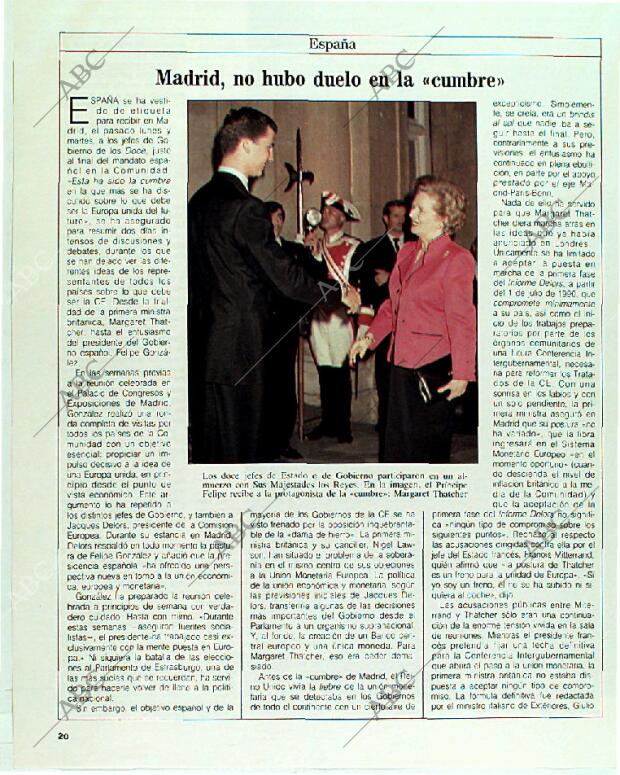 BLANCO Y NEGRO MADRID 02-07-1989 página 20