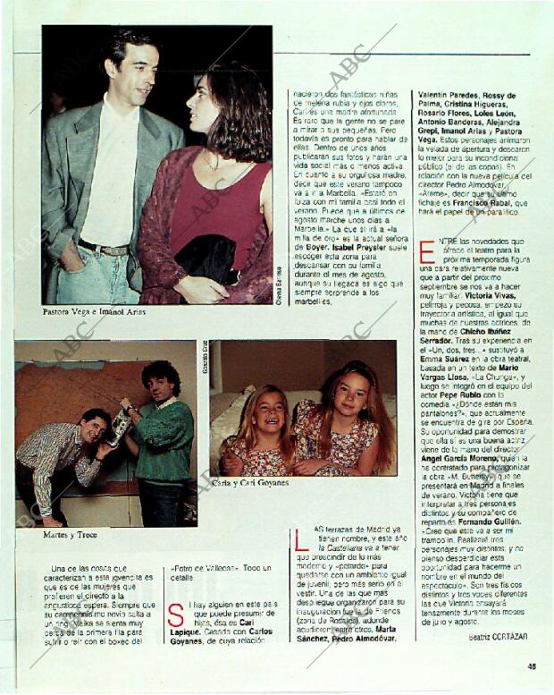 BLANCO Y NEGRO MADRID 02-07-1989 página 45