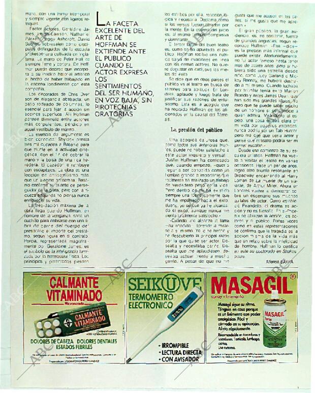 BLANCO Y NEGRO MADRID 02-07-1989 página 71