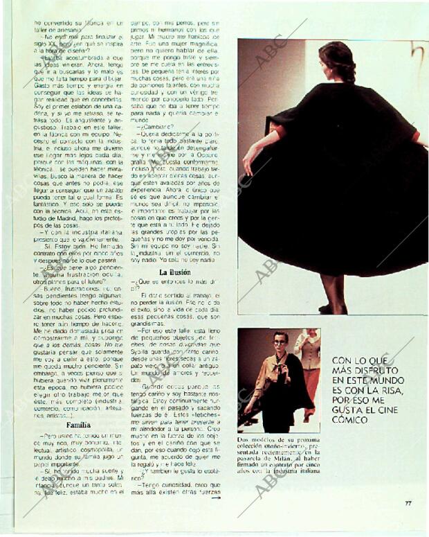 BLANCO Y NEGRO MADRID 02-07-1989 página 77