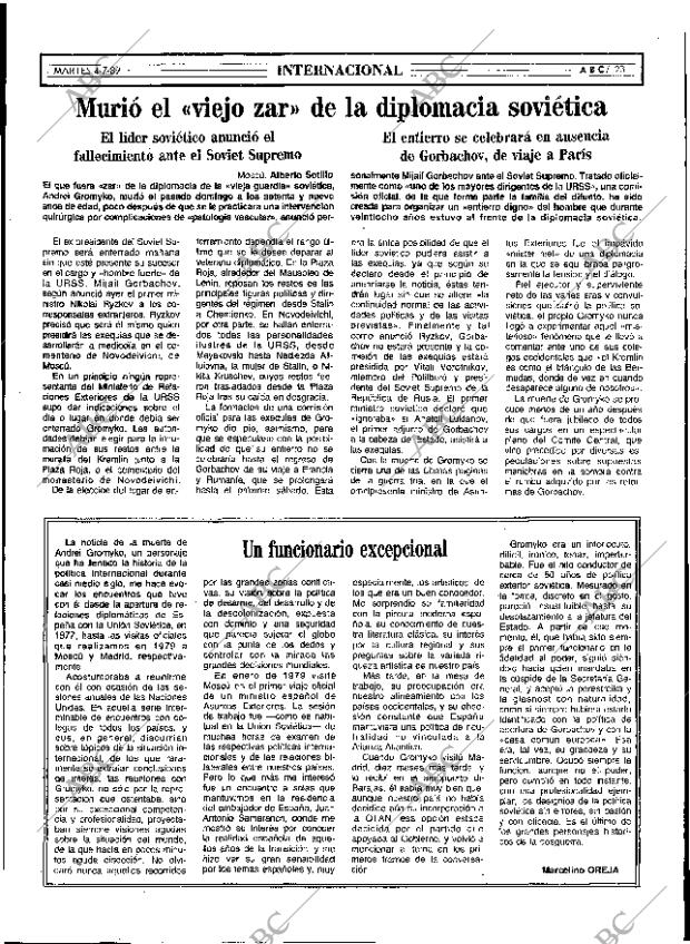 ABC SEVILLA 04-07-1989 página 23