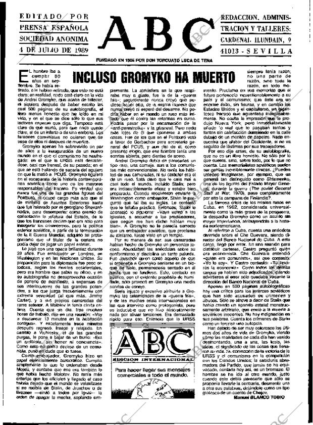 ABC SEVILLA 04-07-1989 página 3