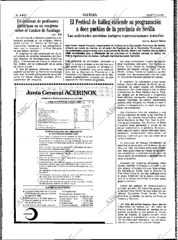 ABC SEVILLA 04-07-1989 página 50