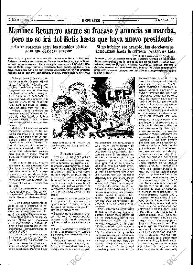 ABC SEVILLA 04-07-1989 página 65