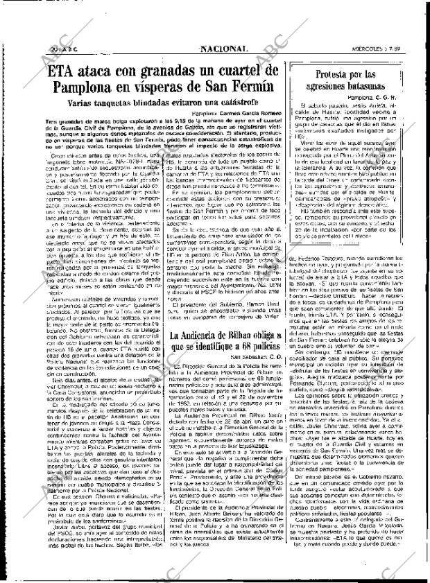 ABC MADRID 05-07-1989 página 20
