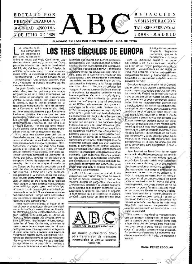 ABC MADRID 05-07-1989 página 3