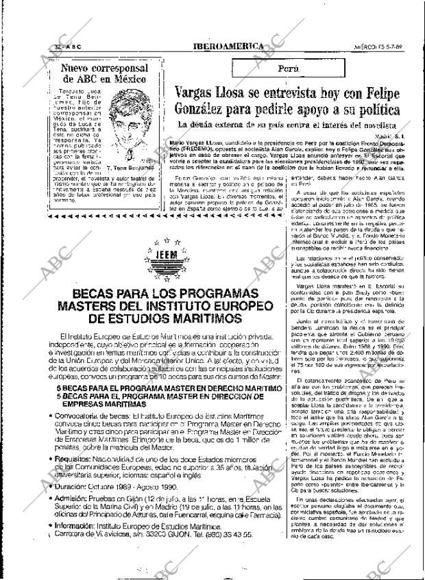 ABC MADRID 05-07-1989 página 32