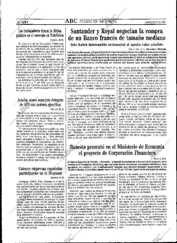 ABC MADRID 05-07-1989 página 52