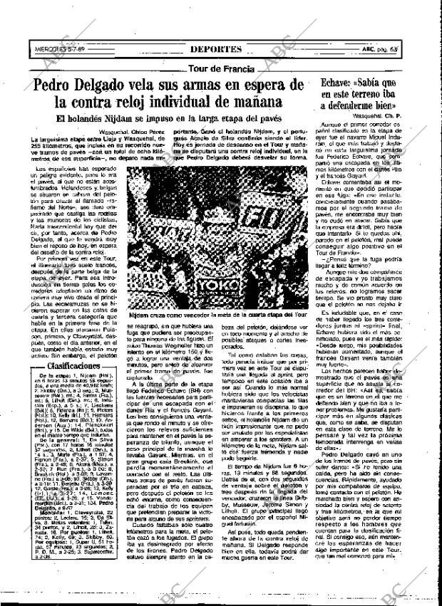 ABC MADRID 05-07-1989 página 63