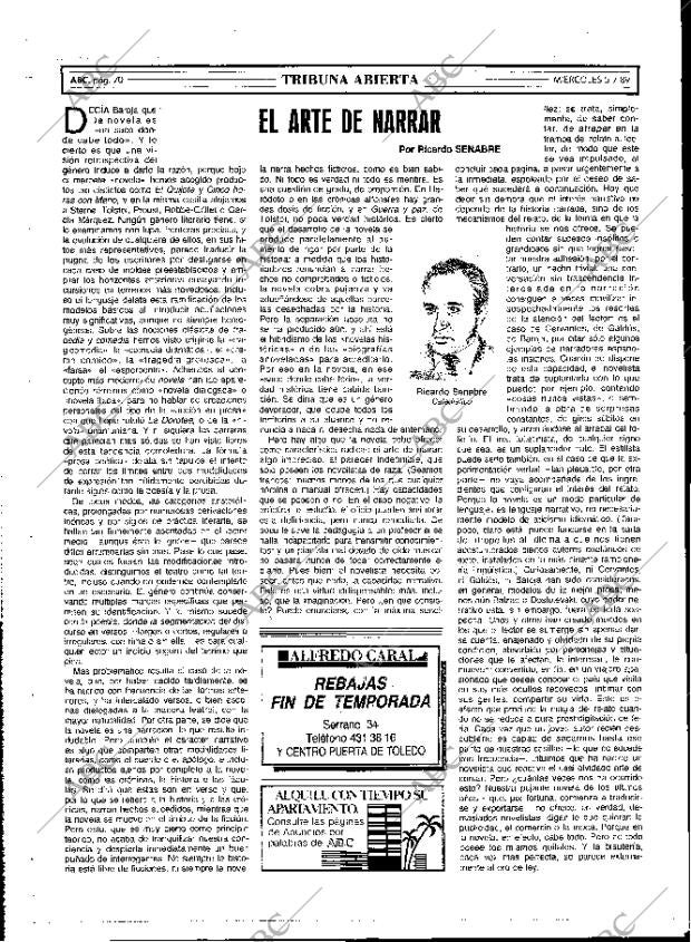 ABC MADRID 05-07-1989 página 70
