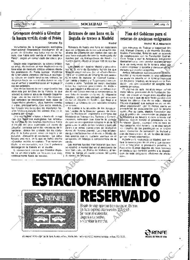 ABC MADRID 05-07-1989 página 75