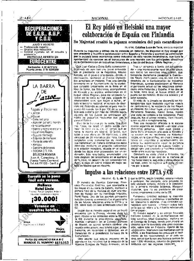 ABC SEVILLA 05-07-1989 página 20