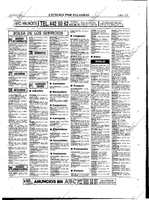 ABC MADRID 06-07-1989 página 127