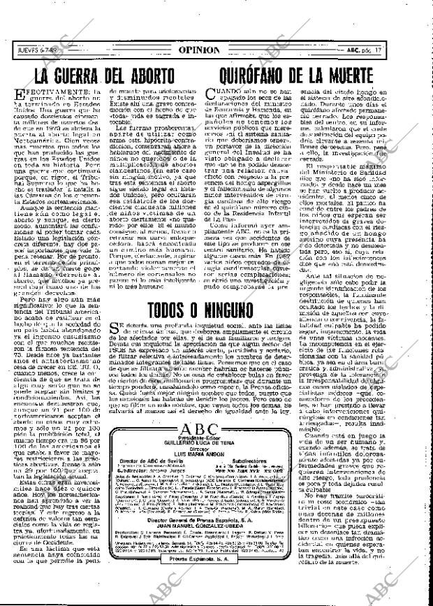 ABC MADRID 06-07-1989 página 17
