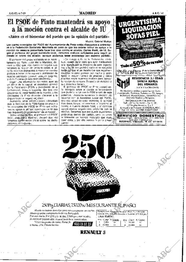 ABC MADRID 06-07-1989 página 41
