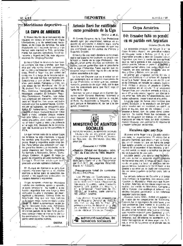 ABC MADRID 06-07-1989 página 88