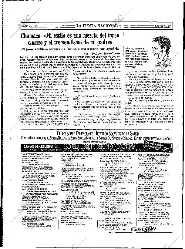 ABC MADRID 06-07-1989 página 96