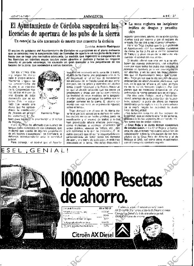 ABC SEVILLA 06-07-1989 página 37