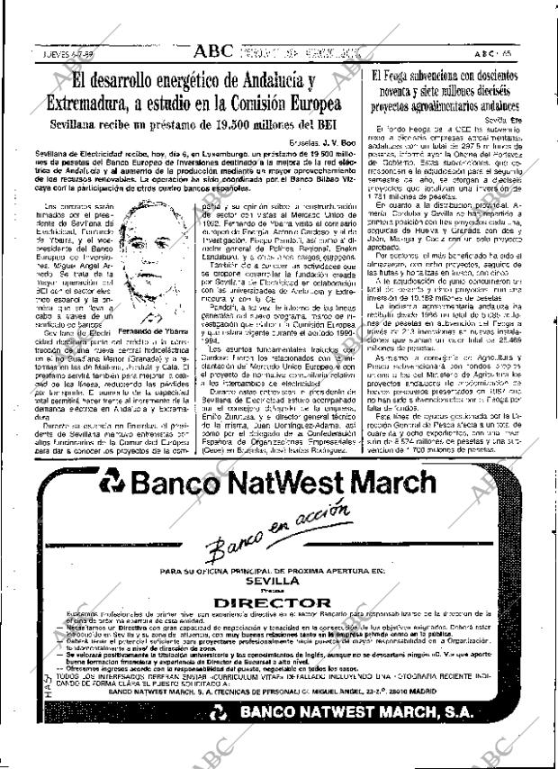 ABC SEVILLA 06-07-1989 página 65