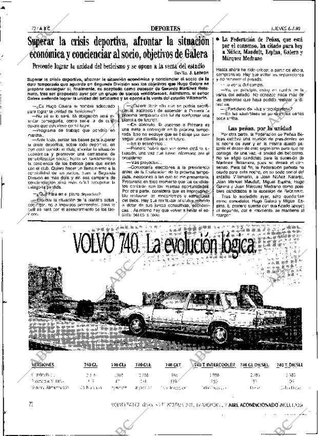 ABC SEVILLA 06-07-1989 página 72