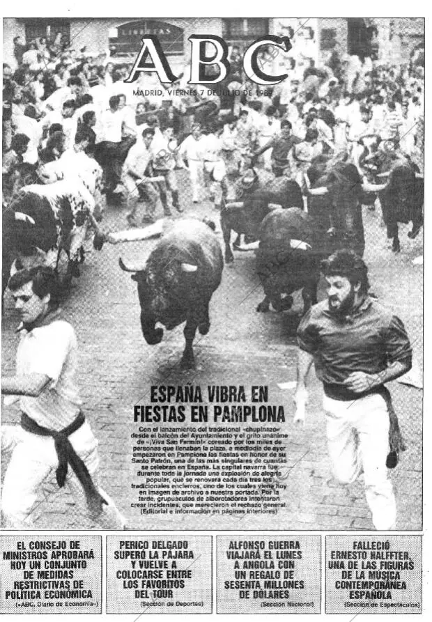 ABC MADRID 07-07-1989 página 1
